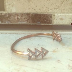 BoHo rose gold bangle